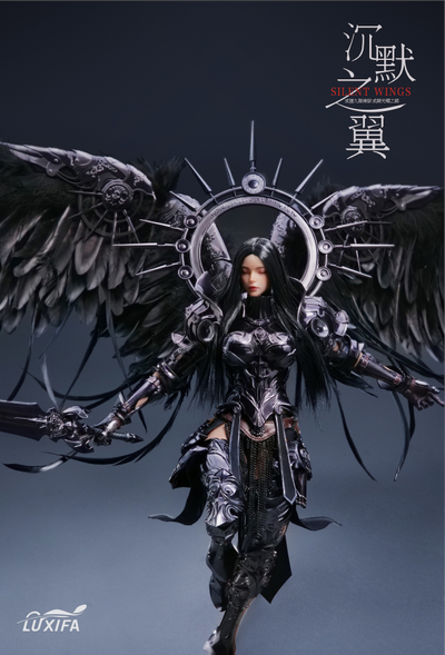 ПРЕДЗАКАЗ - Темный ангел - Коллекционная ФИГУРКА 1/6 Silent Wings Dark Angel (LXF2512A) - Luxifa ?ЦЕНА: 38900 РУБ.?