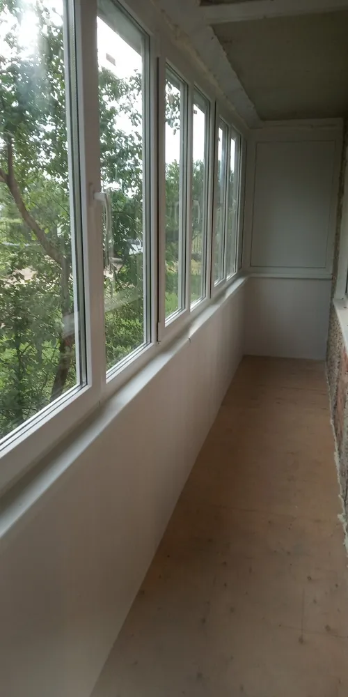 остекление пластиковым профилем Века