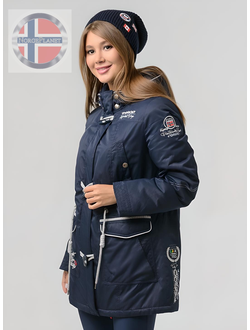 Демисезонная куртка-парка норвежского бренда Fergo Norge.