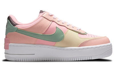 Кроссовки Nike Womens Air Force 1 Shadow Arctic Punch Barely Volt  вид сбоку