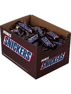 Шоколадные батончики Snickers Minis 1 кг