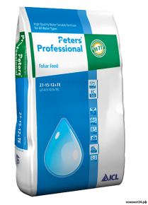 Петерс Профессионал Фолар Фид  (27-15-12+TE) - Peters Professional Foliar Feed, Нидерланды (ICL)