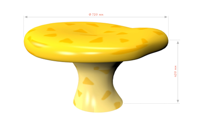 Мягкий игровой элемент «Гриб»