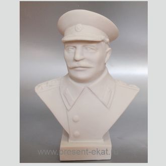 Бюст Сталина 95 мм, литьевой мрамор