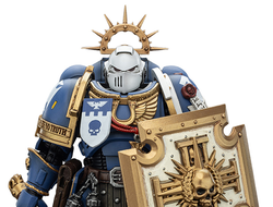 Ультрамарин брат Торвальд (Warhammer 40K) - КОЛЛЕКЦИОННАЯ ФИГУРКА 1/18 Torvald with Power Sword, Stormshield and Bolt Pistol (JT02809) - JOYTOY