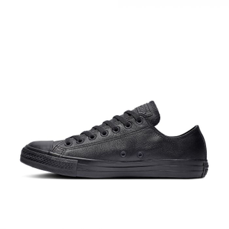 Кеды Converse Chuck Taylor All Star Mono Leather Low-Top черные фото