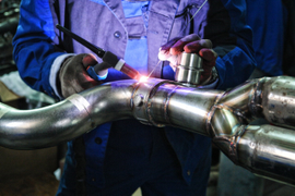 Ремонт глушителей в СПб