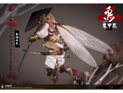 Самурай-кузнечик, бронзовый - КОЛЛЕКЦИОННАЯ ФИГУРКА 1/12 Soldier - Gweitong series 2 (CT00D) - CROW TOYS
