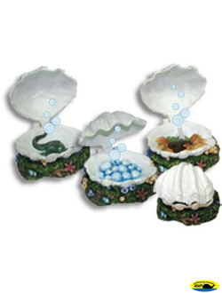 A8011984 Декор раковина с аэрацией 8,5*7,5*6,5см полирез