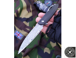 Складной нож CRKT Swindle damaskus