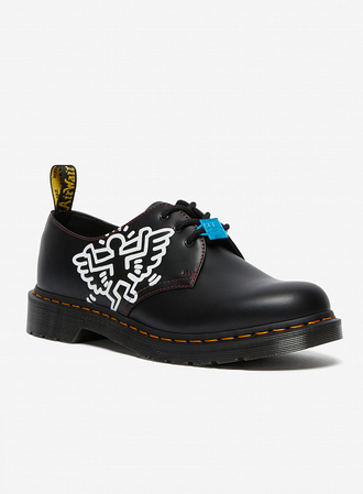 Dr. Martens 1461 Keith Haring черные с принтом