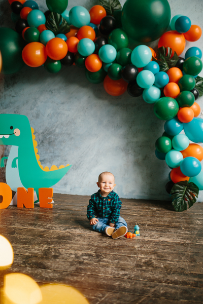 Оформление детского годовасия в стиле "Дино" "№ 1461