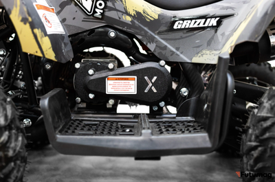 Детский квадроцикл MOTAX GRIZLIK MINI ES BW желтый