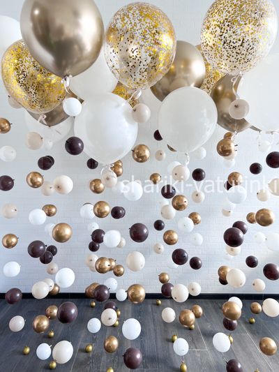 Шары цепочки с пузырями (15 шт), &quot;Золотой лабиринт&quot;