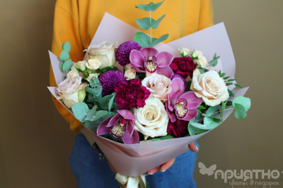 Букет цветов на 8 марта № 707