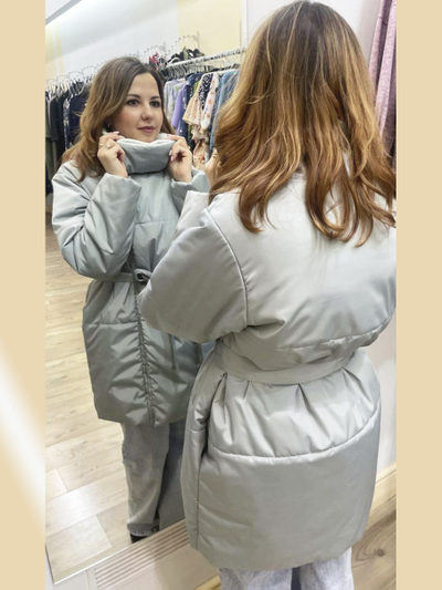 Куртка 677-0924 серый