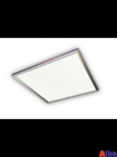 Светодиодная панель ультратонкая 595x595 40Вт 6000К без драйвера серебрянная рамка 40Вт
