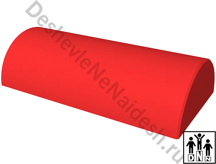 Мягкий модуль полуцилиндр 600x300x150