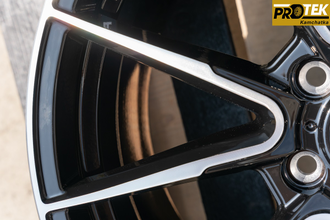 Комплект дисков R18 8,0J ET+35 5*114,3 PDW Procast FF2070 Черный с полированными лучами (J140)