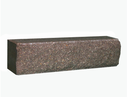 Кирпич гиперпрессованный рваный ложковый шоколадный М250