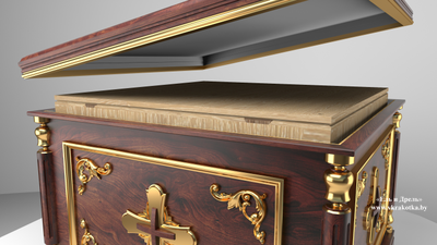 Риза из дерева на престол