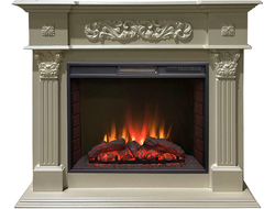 Электрокамин Лидс SL с очагом Sparta 25.5 LED