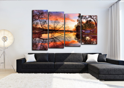 Модульная картина "Идеальный вечер"