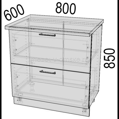 Стол кухонный Берген Н-82 (800)