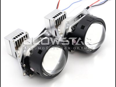 Билед модули Aozoom A4+ 2024 3.0 дюйма, 2 чипа, 5500K, 12V, 58W/67W, крепление 3R (комплект, 2шт)