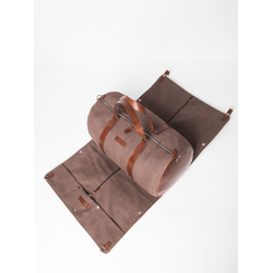 Портплед + дорожная сумка (2 в 1) Palermo Premium 
cognac (арт. 4038-53)