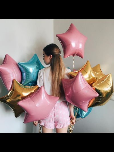 Фольгированный Шар - Звезда