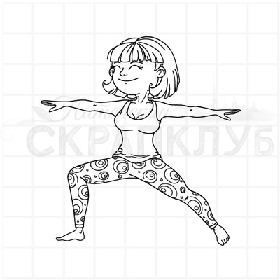 ФП штамп "Поза Воина"