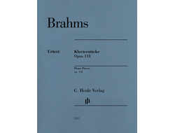 Брамс. Фортепианные пьесы op.118
