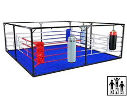 ринг на объемной раме напольный