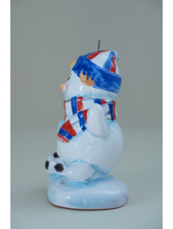 Снеговик "Футболист" (спортсмен)