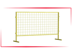 Инвентарное строительное ограждение
