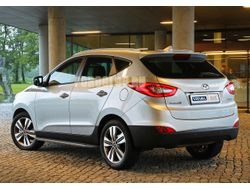 Пороги на Hyundai IX-35 (2010-2015) Premium