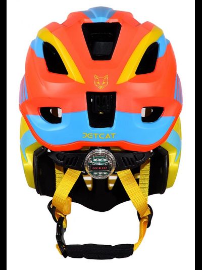ШЛЕМ FULLFACE -"S"- RAPTOR (ORANGE/YELLOW/BLUE)