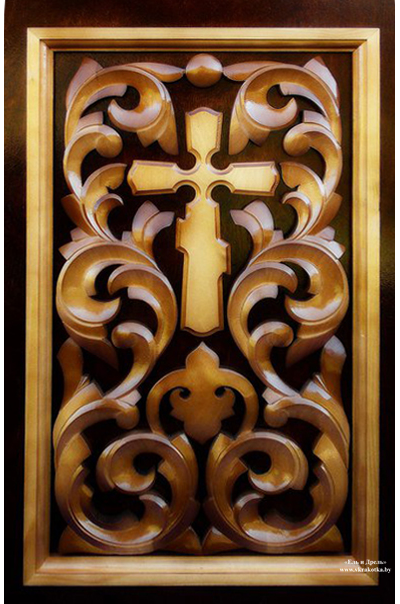 Резное украшение для аналоя