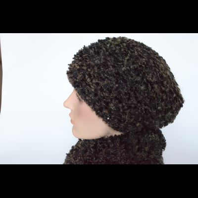 Модный женский берет Vizio Италия 6966 хаки