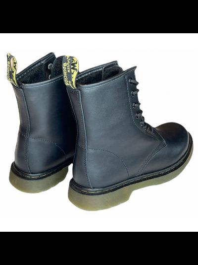 DR. MARTENS 1460 SMOOTH С ЧЕРНЫМ МЕХОМ