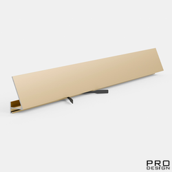 Плинтус Pro Design Corner 570 Анодированный шампань