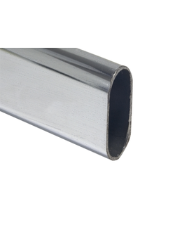 Штанга 30 х15 3,0м сталь, овальная, хром