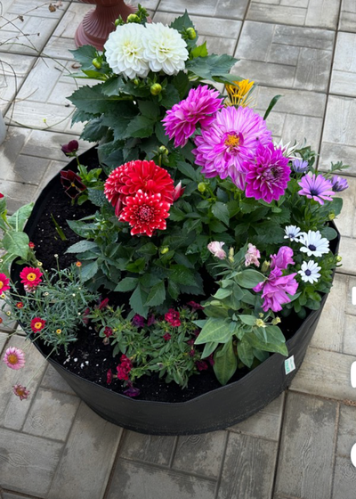 Клумба  садовая малая 125 литров. Умная тканевая клумба