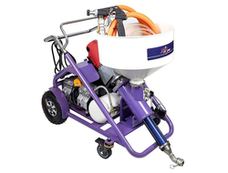 Установка AktiSpray AvS-14-20RA для нанесения гидроизоляционных материалов и шпатлевки (к-т с рукавами и пистолетом)