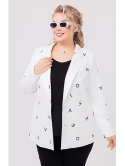 Жакет 132649 молочный 52-62р Sale