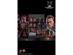 ПРЕДЗАКАЗ - Терминатор Т-800 (Арнольд Шварценеггер, "Терминатор 2: Судный День") - Коллекционная фигурка 1/6 T-800 (Battle Damaged Version 2.0) (DX46) - Hot Toys ?ЦЕНА: 52600 РУБ.?