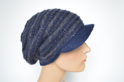 Итальянская женская зимняя кепка Москва