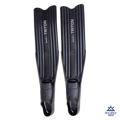 Ласты длинные 43/44 Marlin TRITON сред.жестк. black L