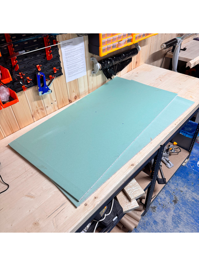 Гипсокартон влагостойкий 9,5*600*1220 мм